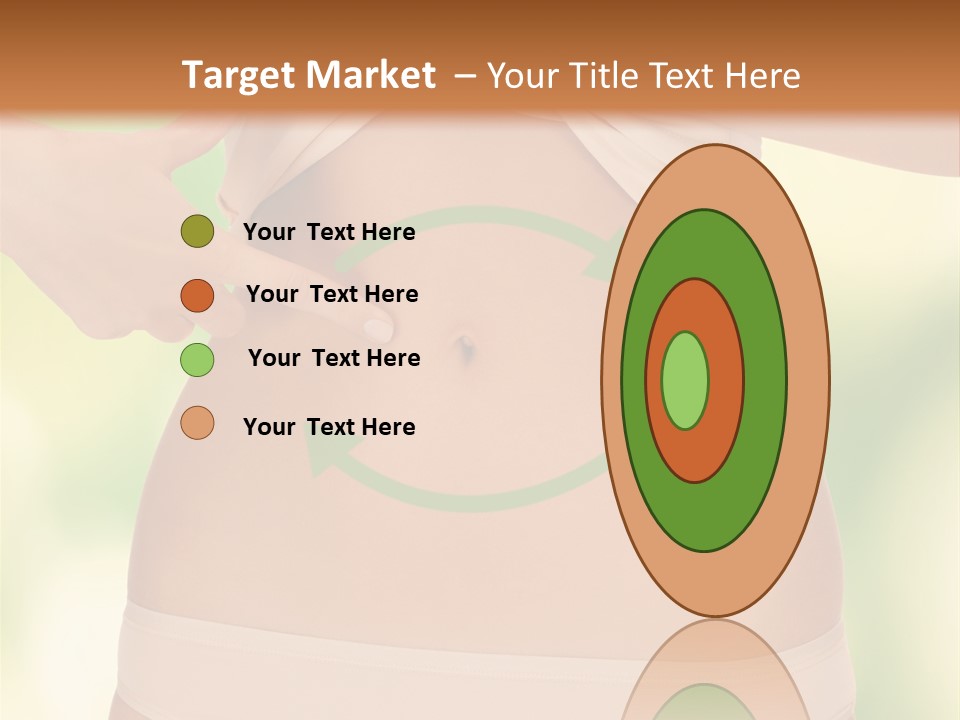 Slim Care People PowerPoint Template