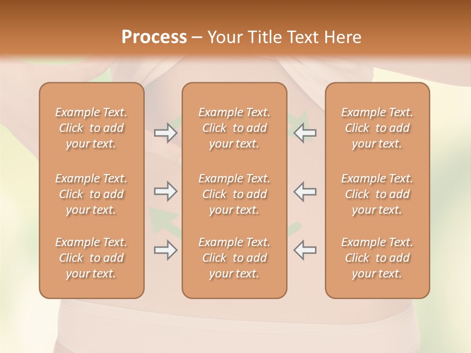 Slim Care People PowerPoint Template