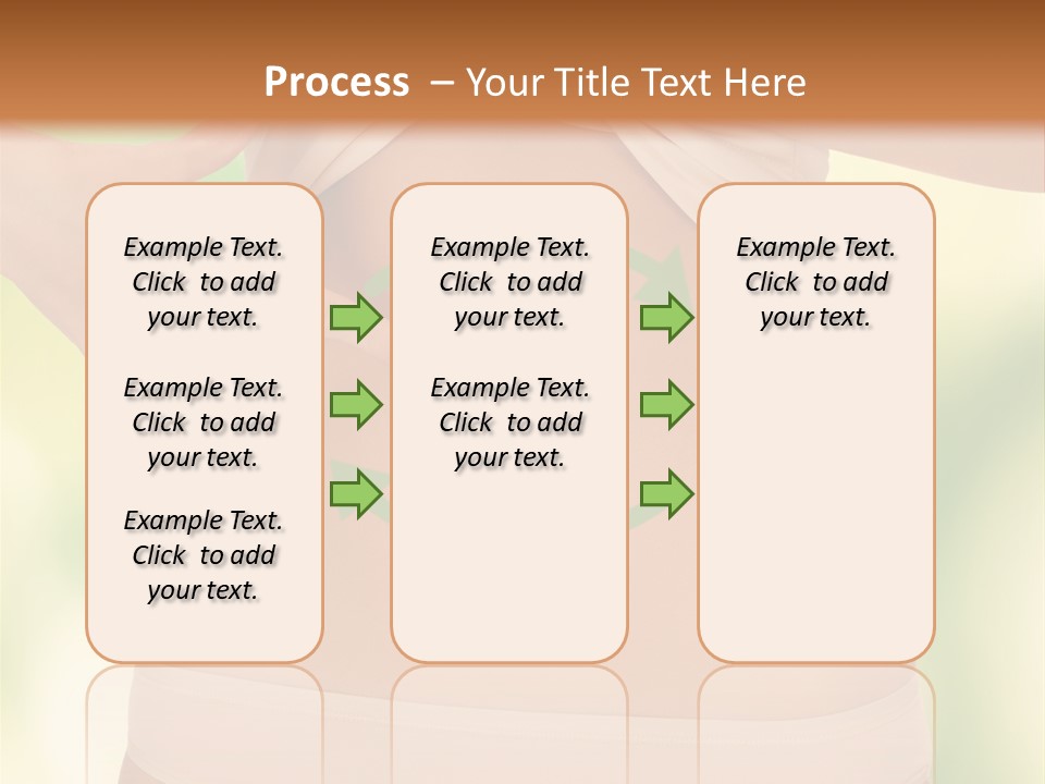 Slim Care People PowerPoint Template