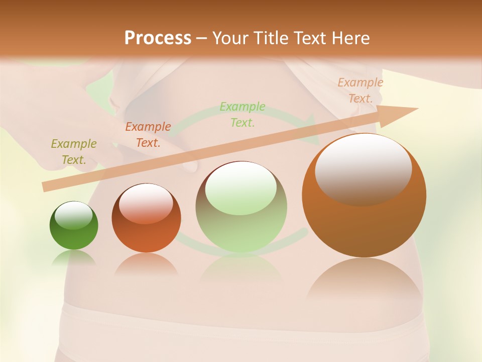 Slim Care People PowerPoint Template