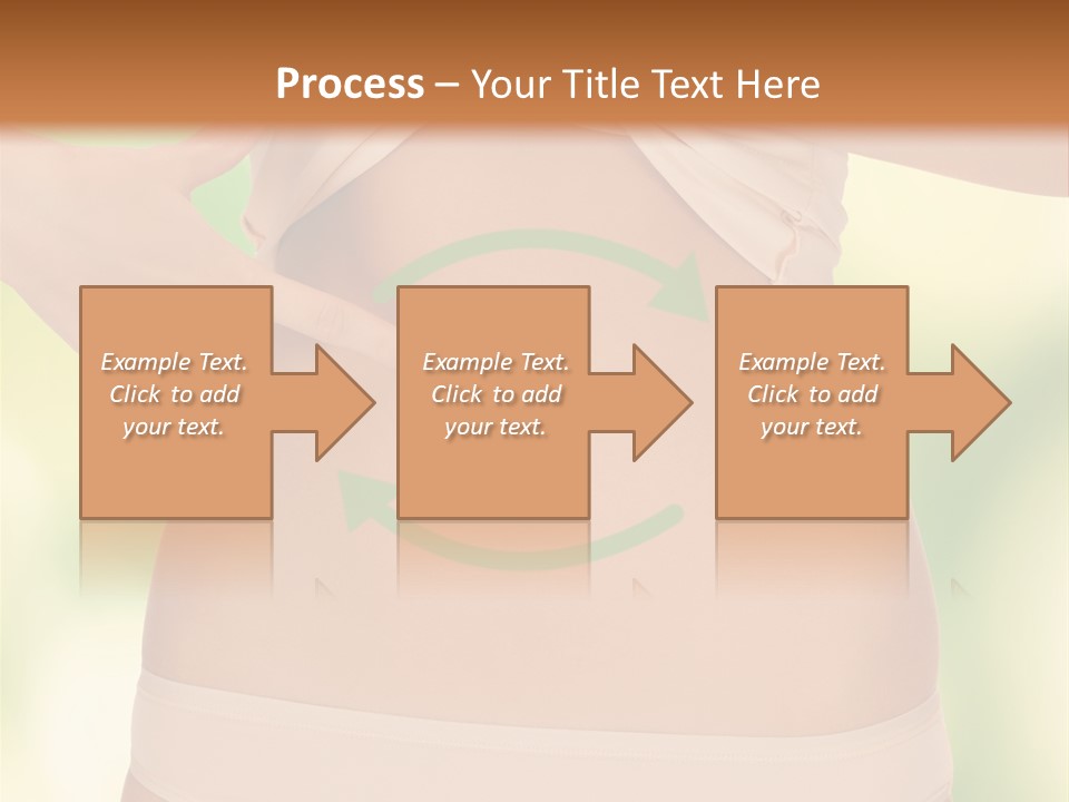 Slim Care People PowerPoint Template