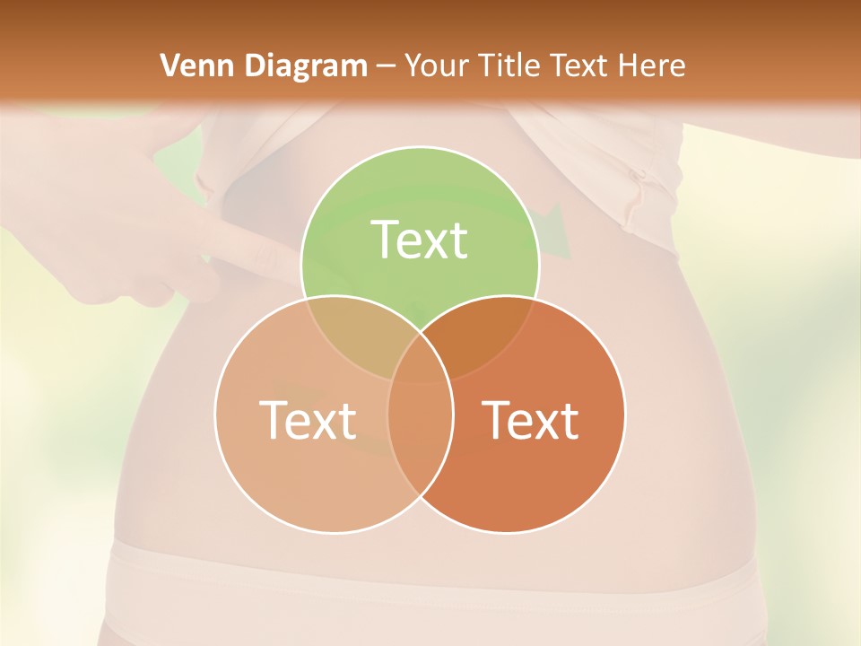 Slim Care People PowerPoint Template