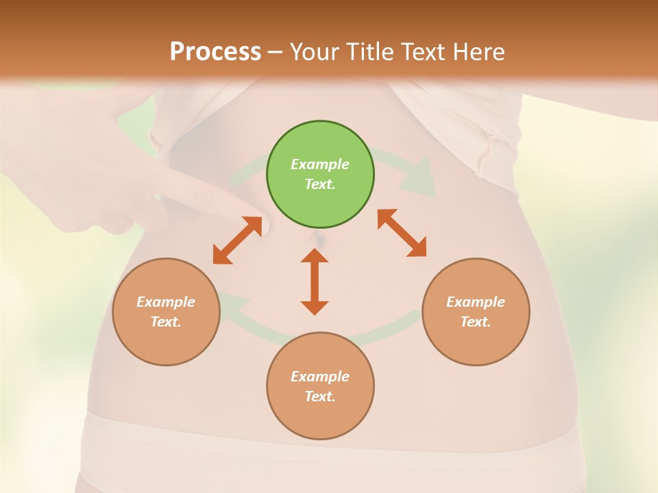 Slim Care People PowerPoint Template