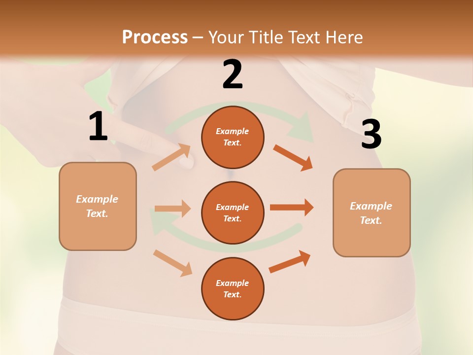 Slim Care People PowerPoint Template