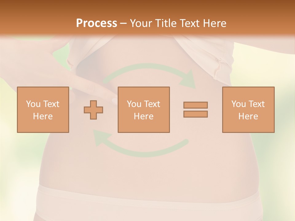 Slim Care People PowerPoint Template