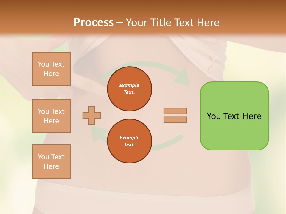Slim Care People PowerPoint Template