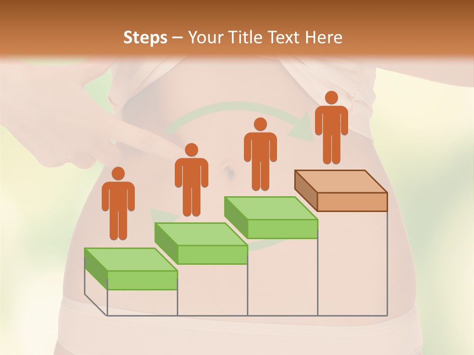 Slim Care People PowerPoint Template