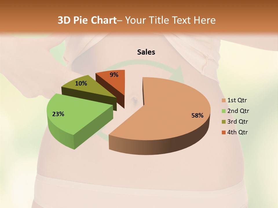 Slim Care People PowerPoint Template