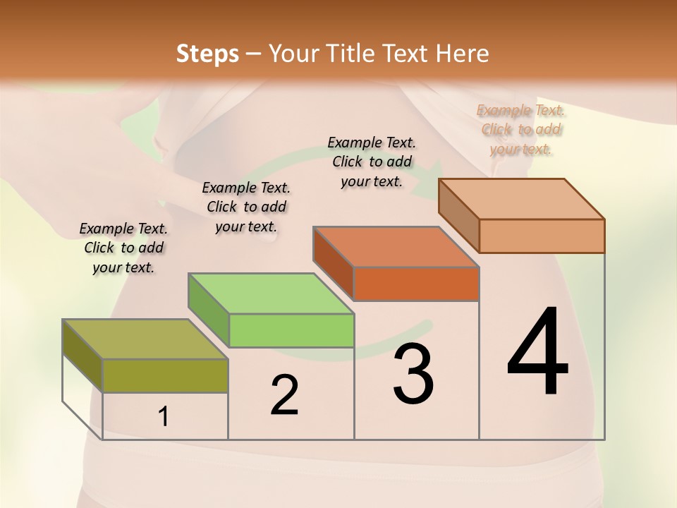 Slim Care People PowerPoint Template