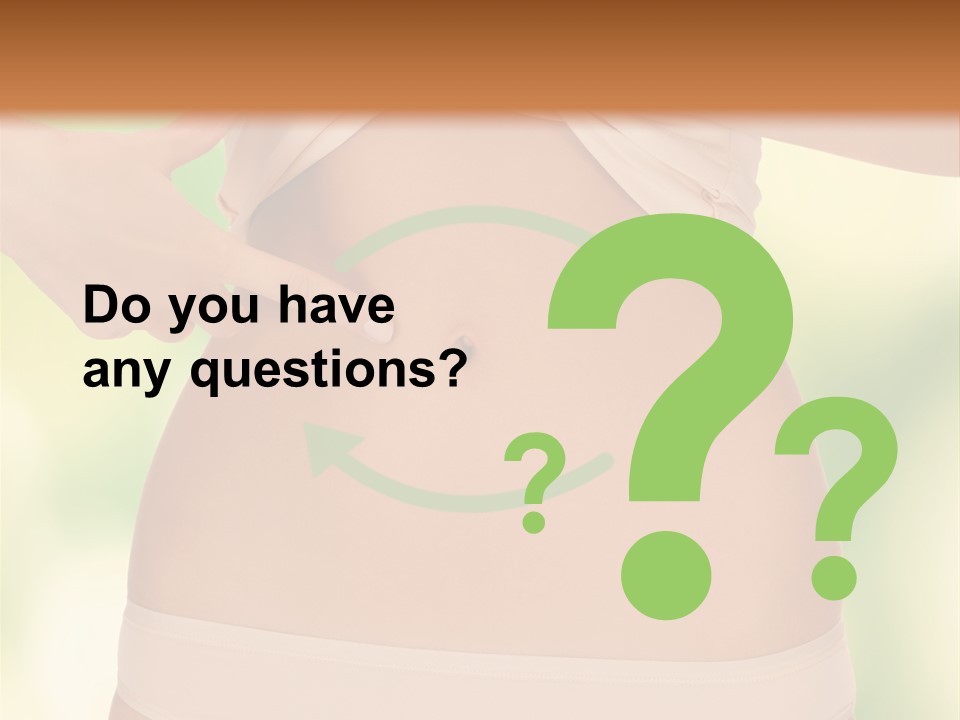 Slim Care People PowerPoint Template