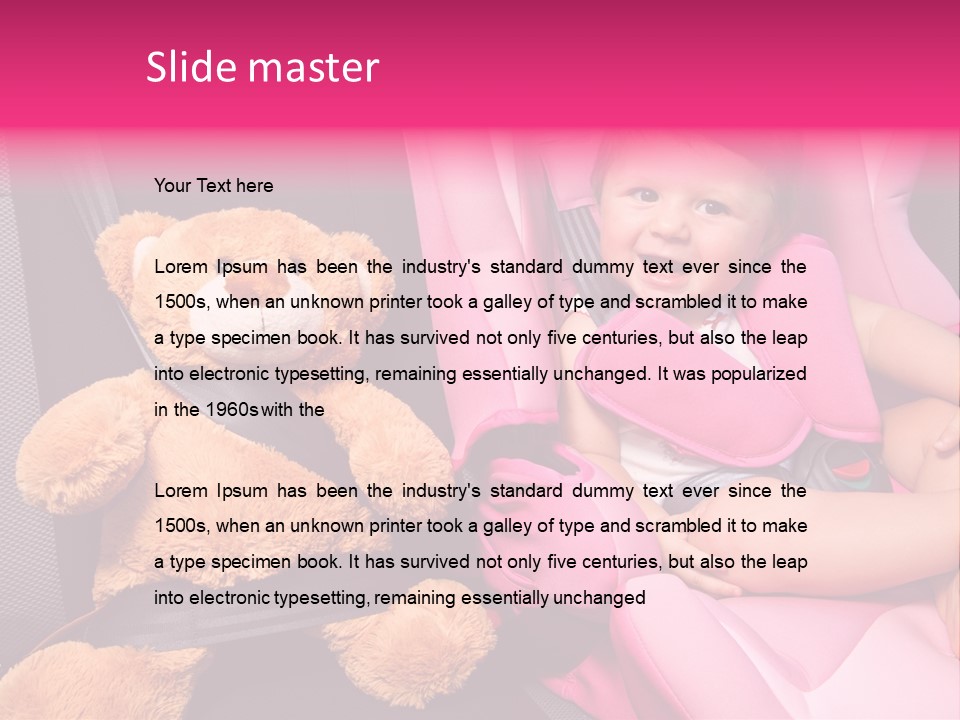 Happiness Baby Life PowerPoint Template