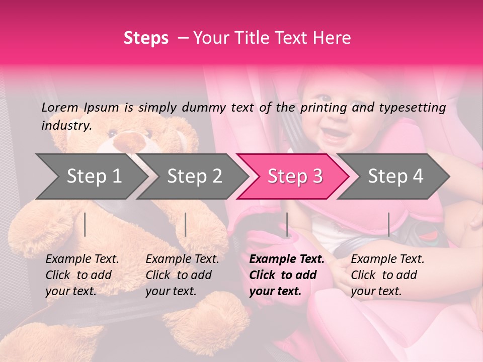 Happiness Baby Life PowerPoint Template