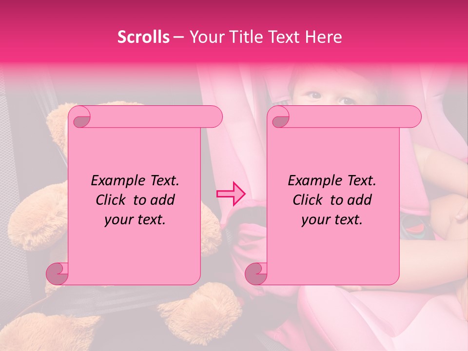 Happiness Baby Life PowerPoint Template