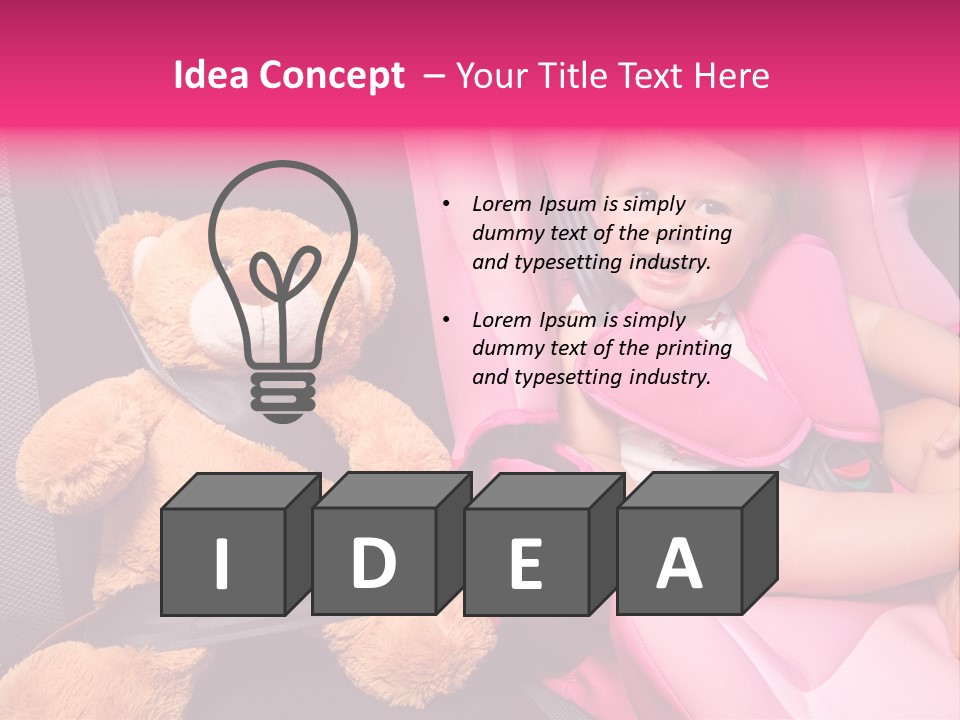 Happiness Baby Life PowerPoint Template