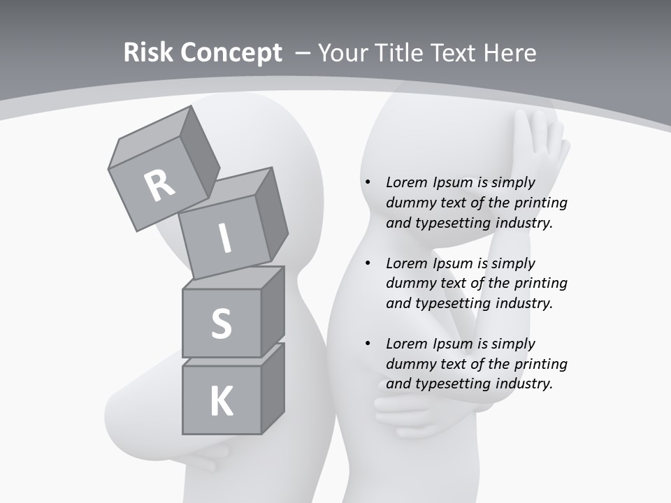 Man Sadness Sorrow PowerPoint Template
