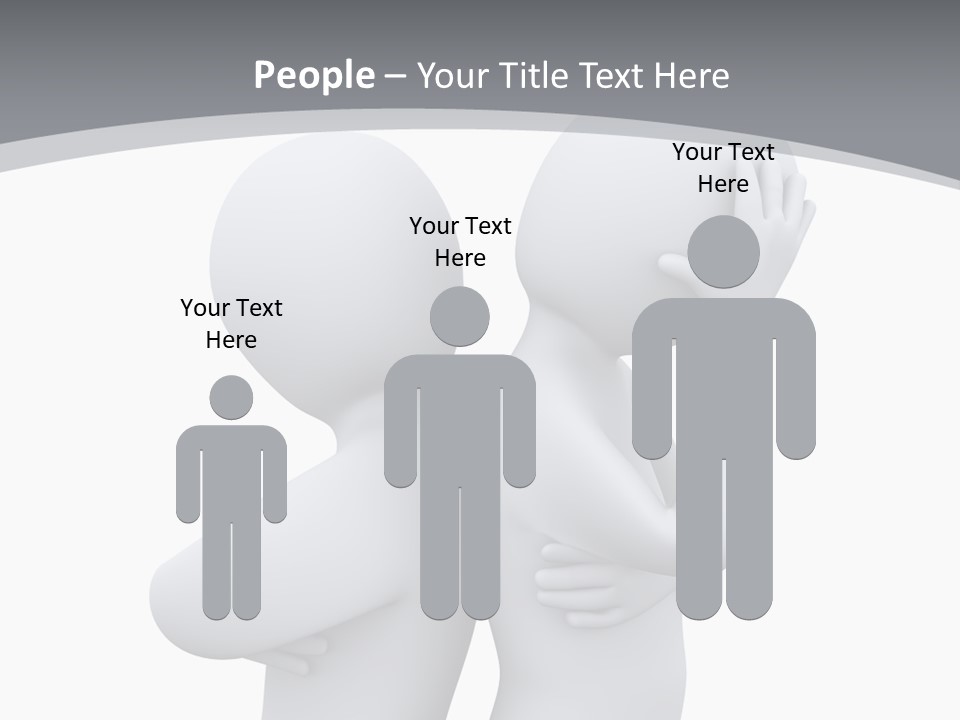 Man Sadness Sorrow PowerPoint Template