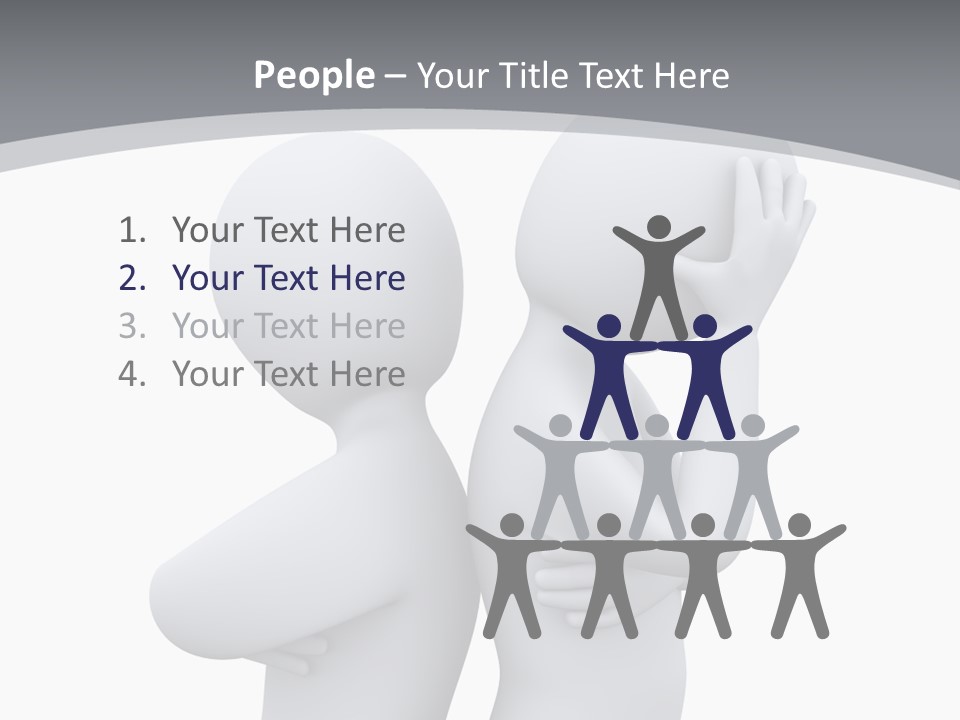 Man Sadness Sorrow PowerPoint Template