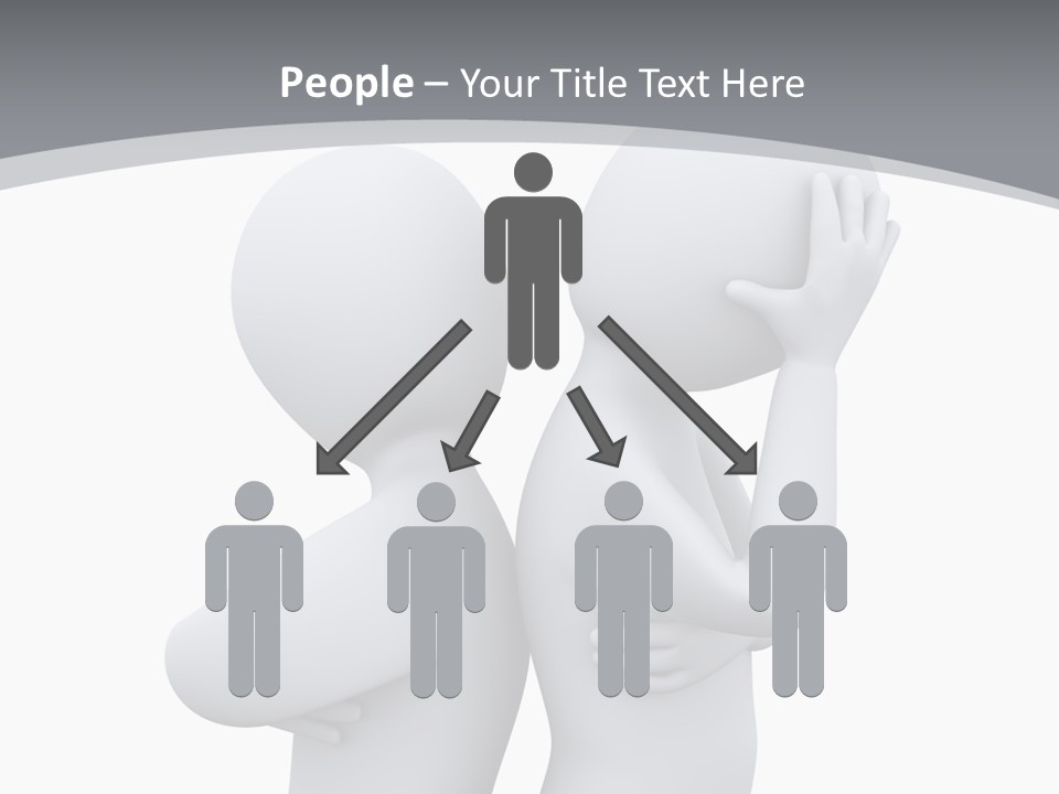 Man Sadness Sorrow PowerPoint Template