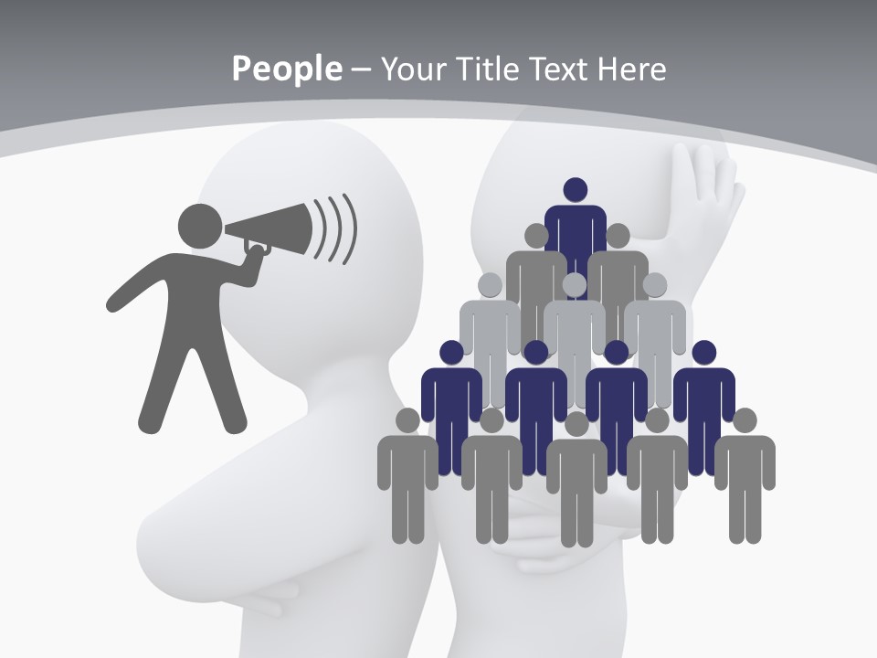 Man Sadness Sorrow PowerPoint Template