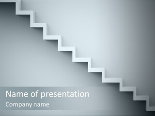 Way House Isolated PowerPoint Template