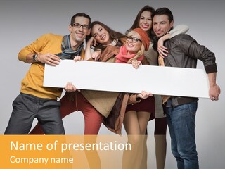 Offer Banner Fun PowerPoint Template