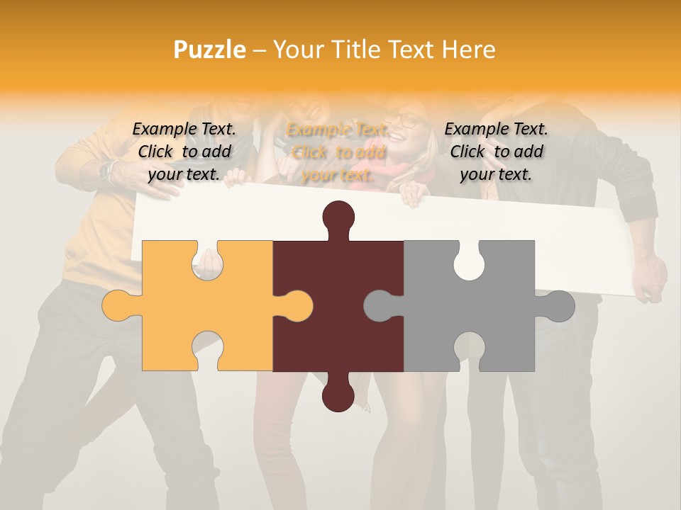 Offer Banner Fun PowerPoint Template