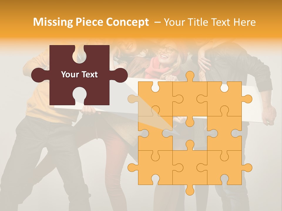 Offer Banner Fun PowerPoint Template