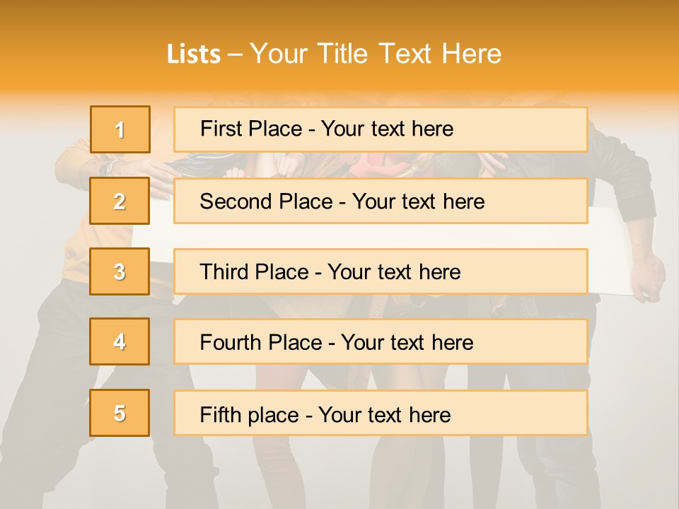 Offer Banner Fun PowerPoint Template