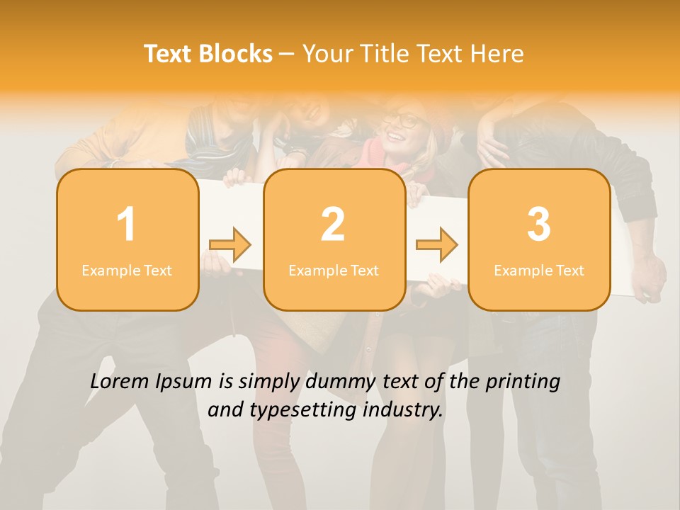 Offer Banner Fun PowerPoint Template
