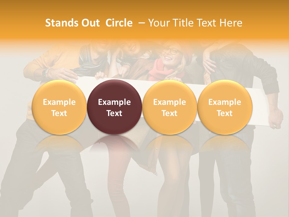 Offer Banner Fun PowerPoint Template