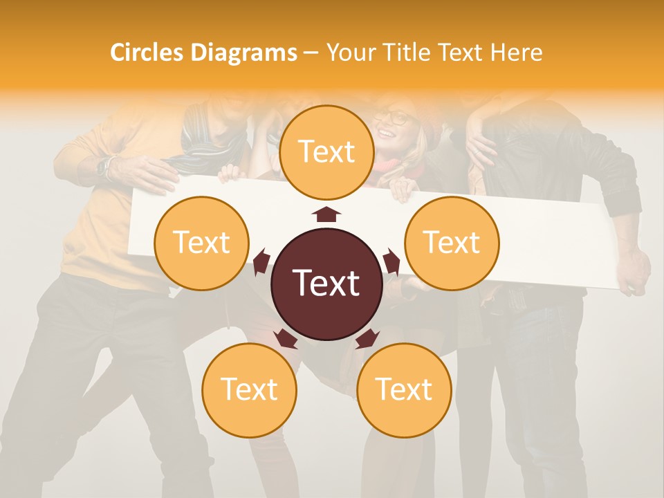 Offer Banner Fun PowerPoint Template