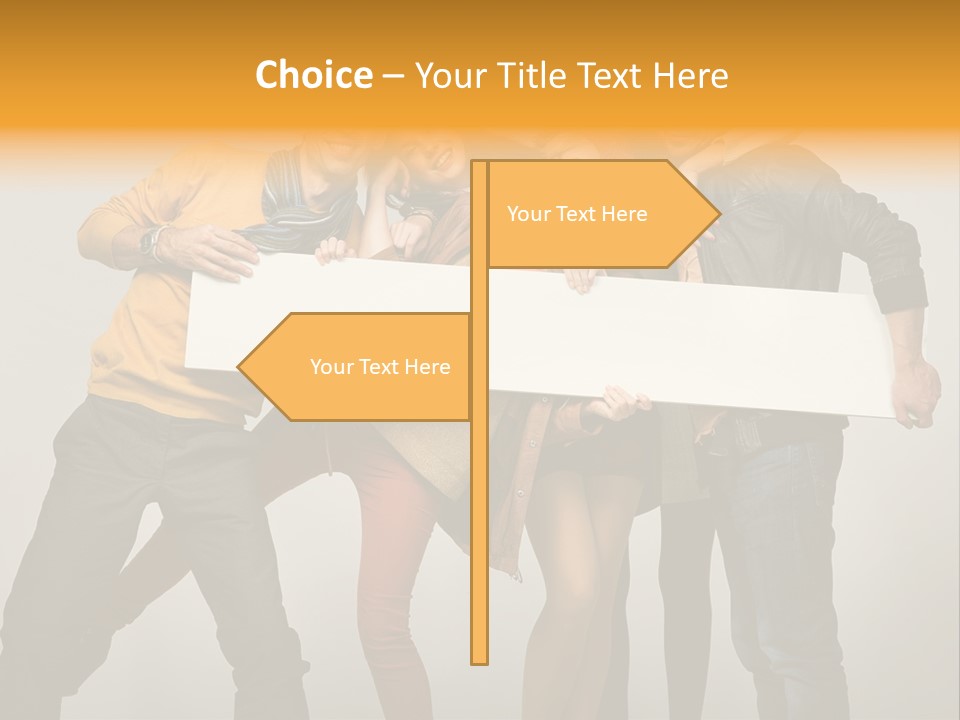 Offer Banner Fun PowerPoint Template