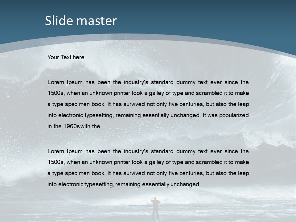 Hurricane Crash Death PowerPoint Template