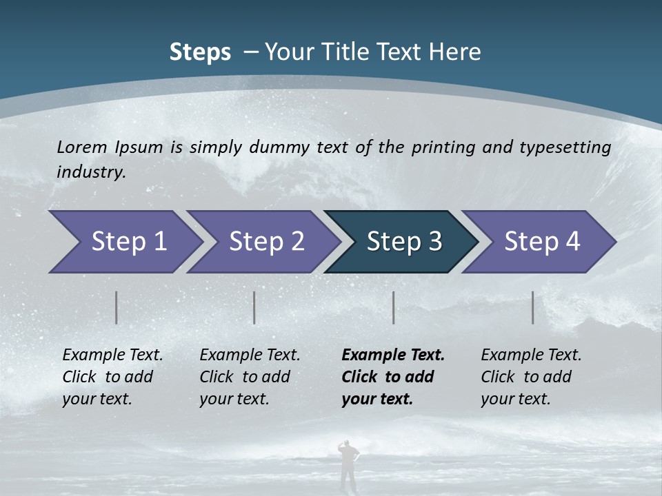 Hurricane Crash Death PowerPoint Template