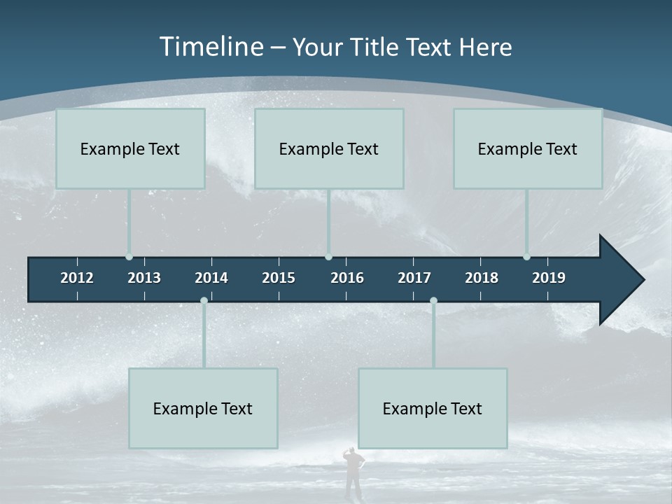 Hurricane Crash Death PowerPoint Template