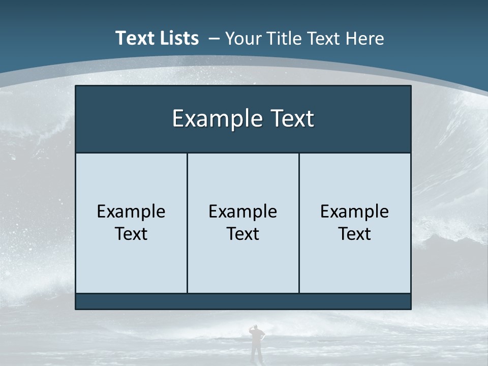 Hurricane Crash Death PowerPoint Template