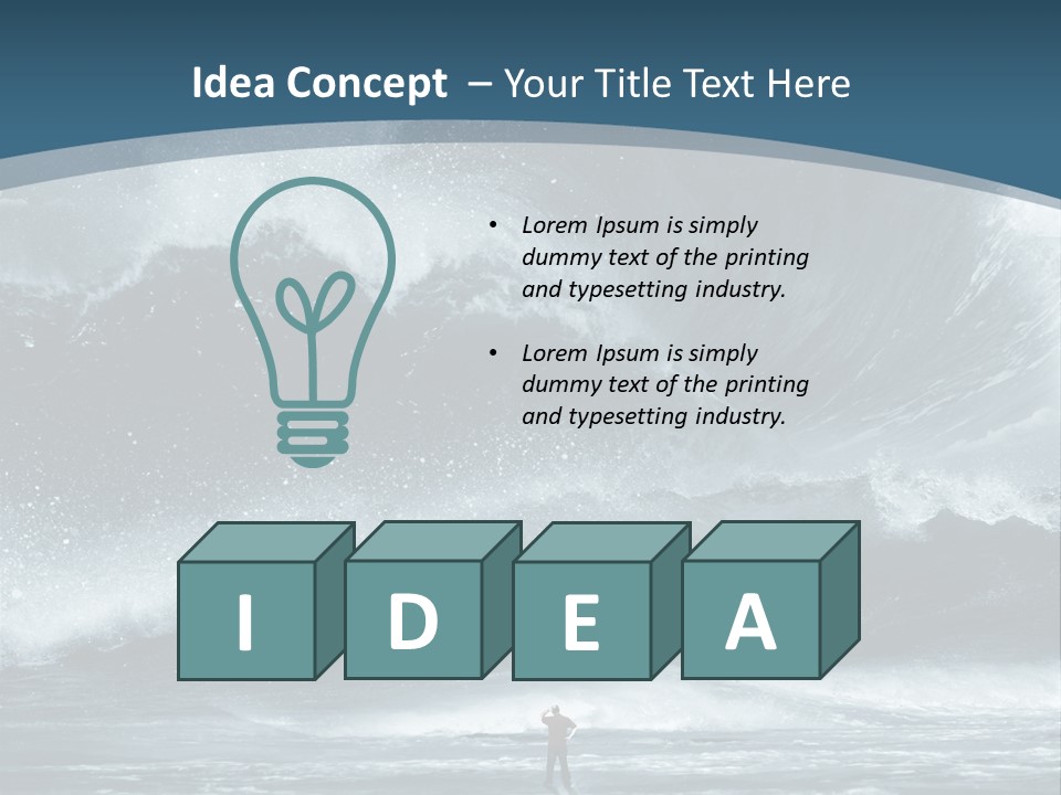 Hurricane Crash Death PowerPoint Template