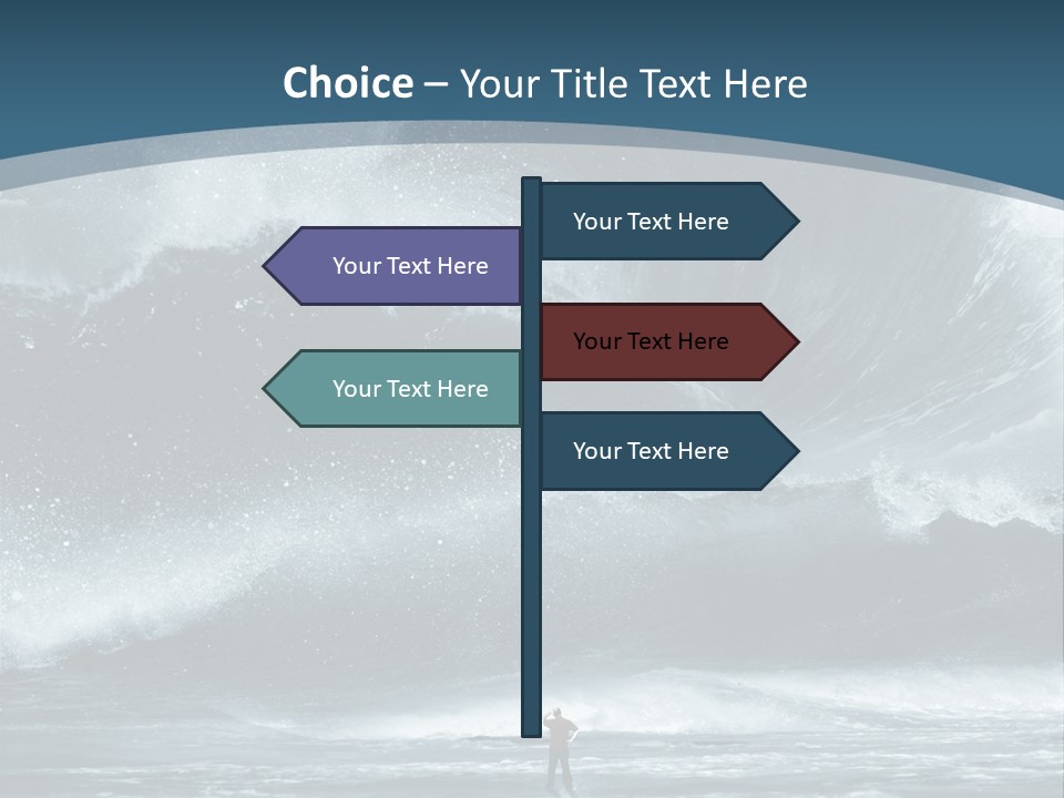 Hurricane Crash Death PowerPoint Template