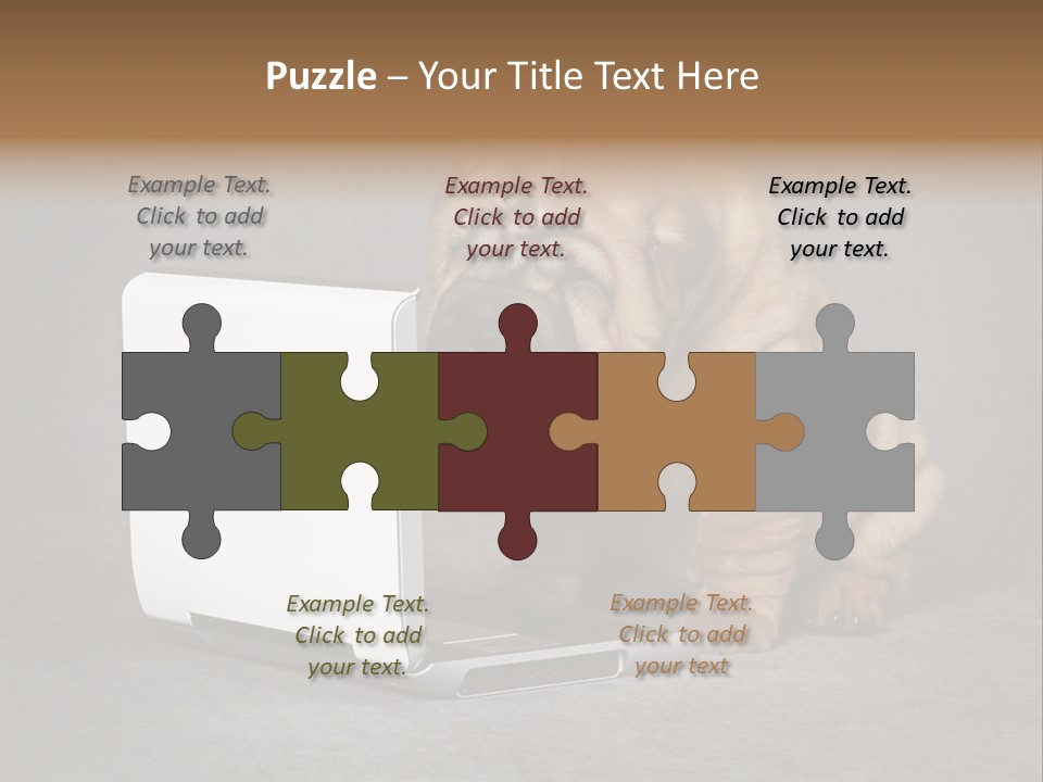 Animal Muzzle Beautiful PowerPoint Template