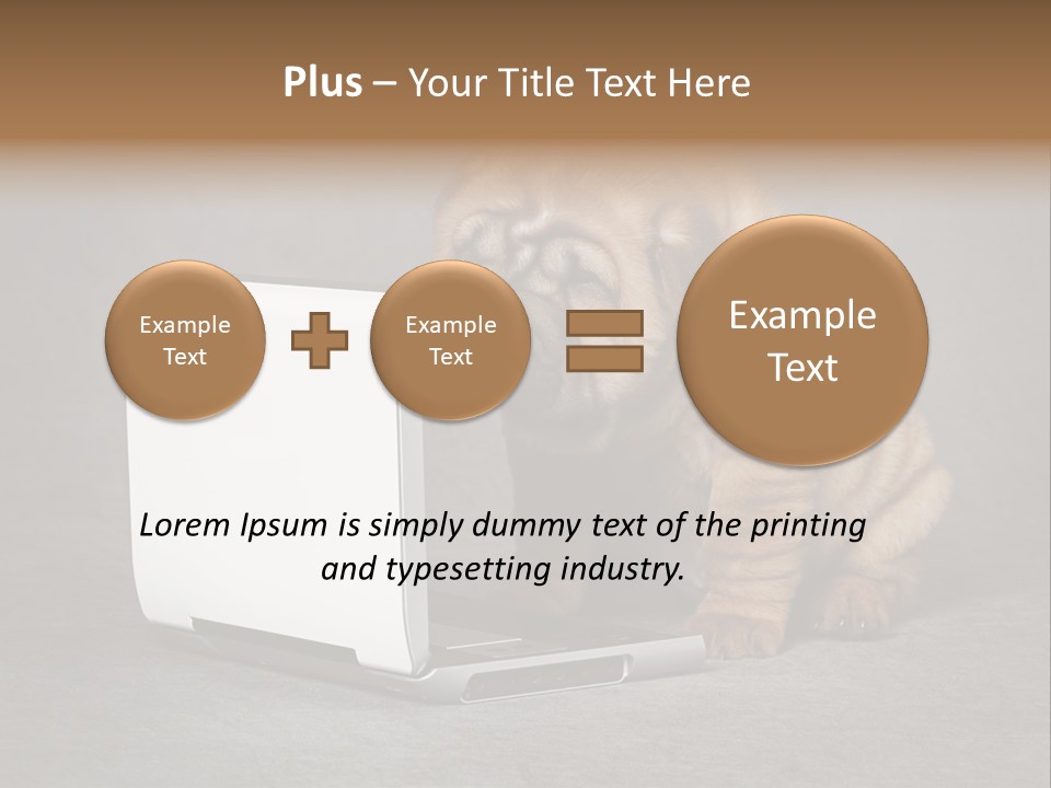 Animal Muzzle Beautiful PowerPoint Template