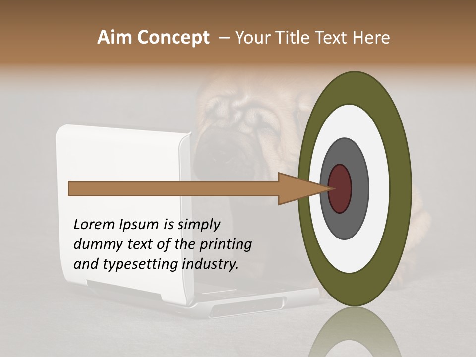 Animal Muzzle Beautiful PowerPoint Template