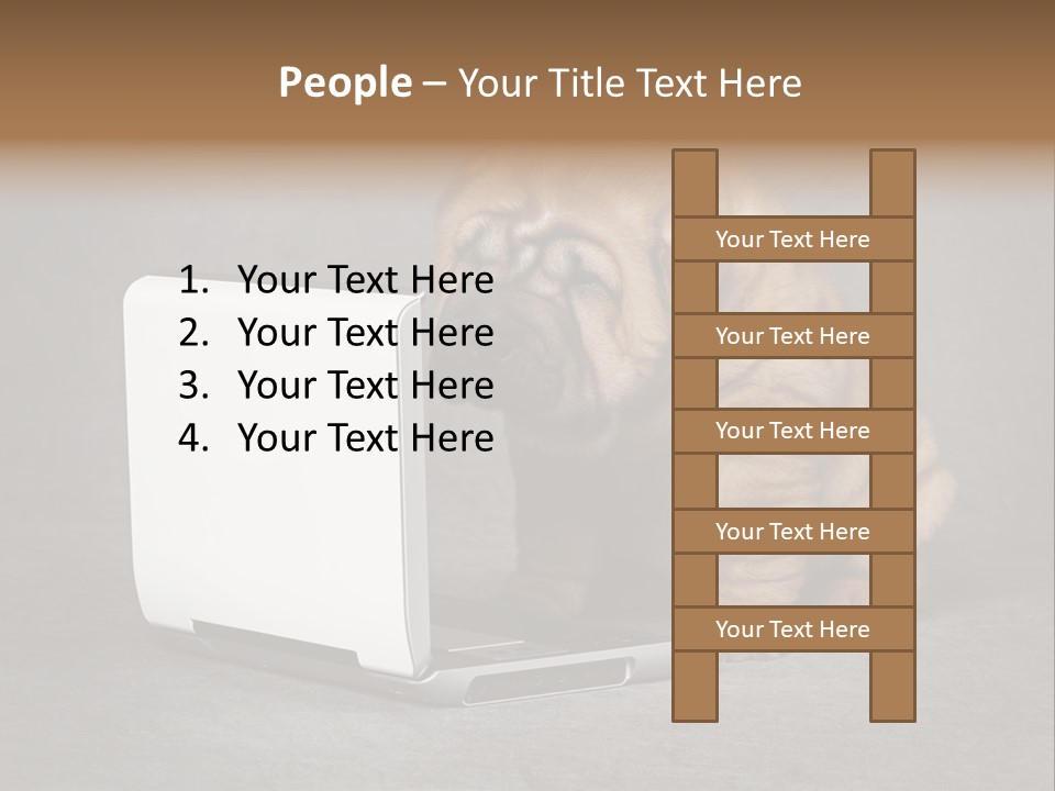 Animal Muzzle Beautiful PowerPoint Template