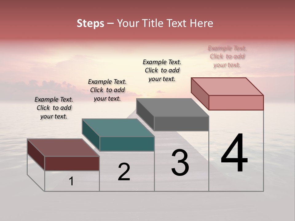 Shore Bay Shadow PowerPoint Template