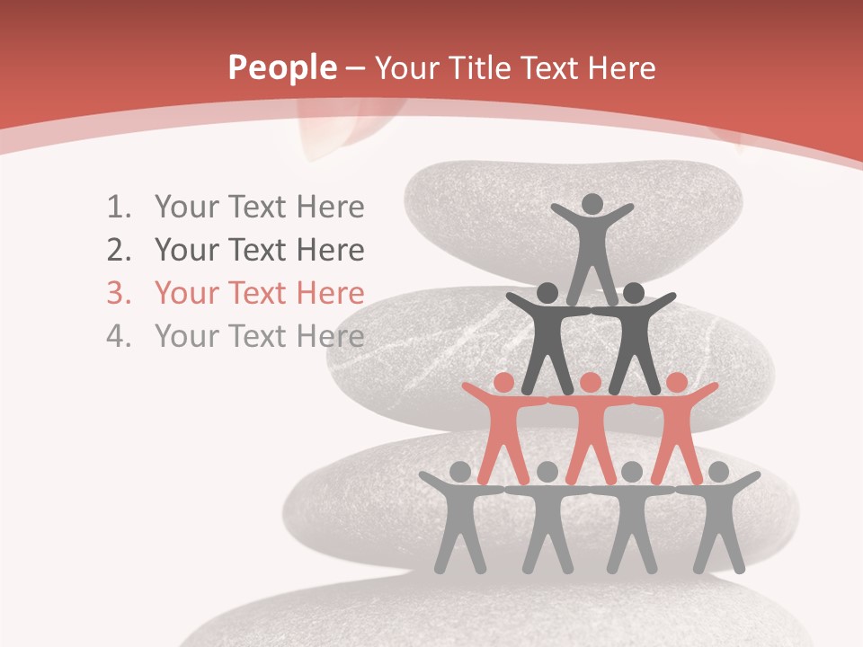 Dedication Hand Accumulate PowerPoint Template