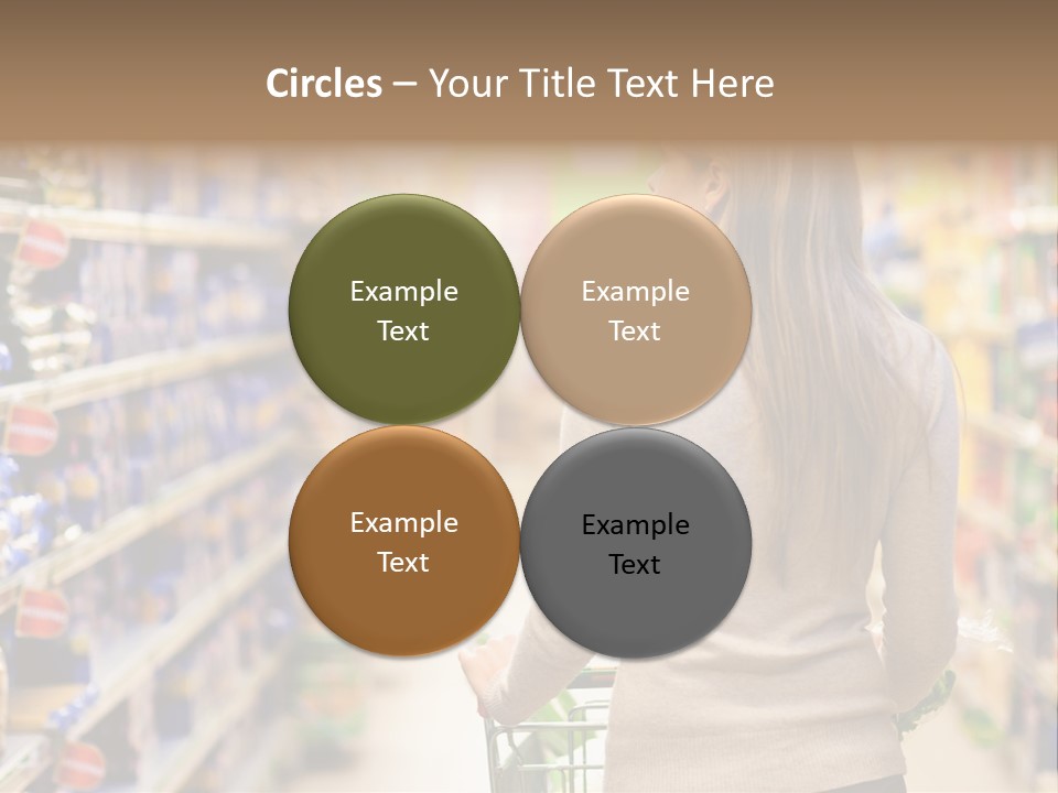 Delicatessen Gastronomy Purchase PowerPoint Template