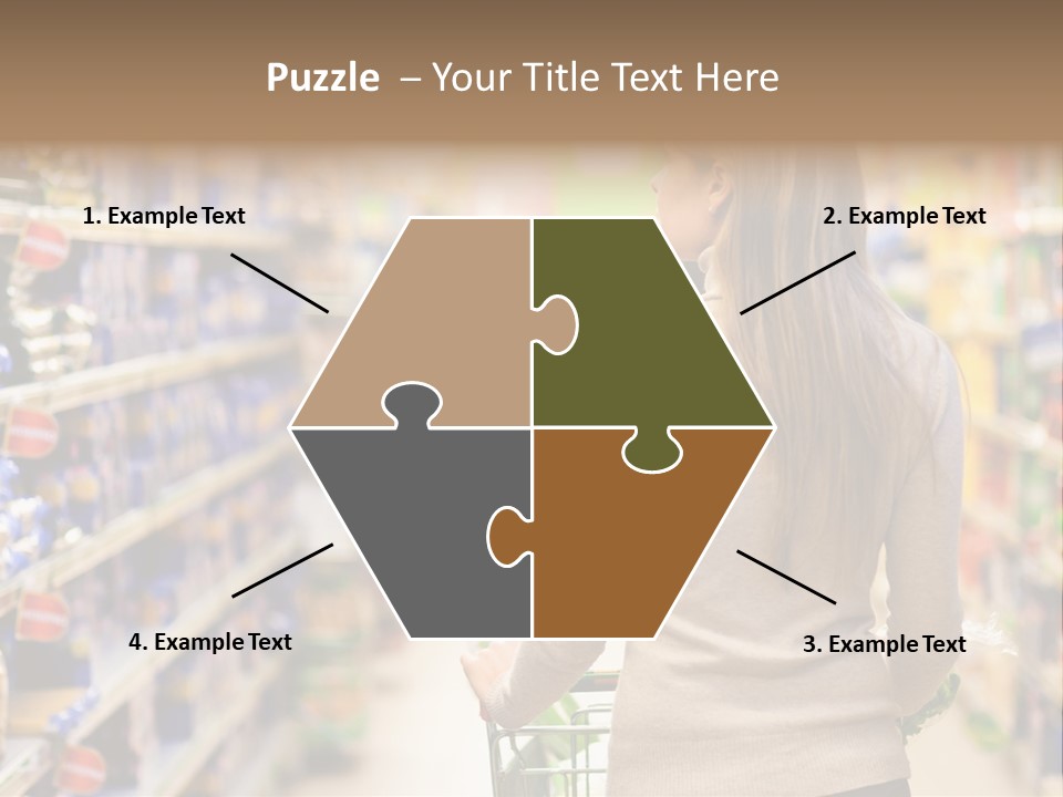 Delicatessen Gastronomy Purchase PowerPoint Template