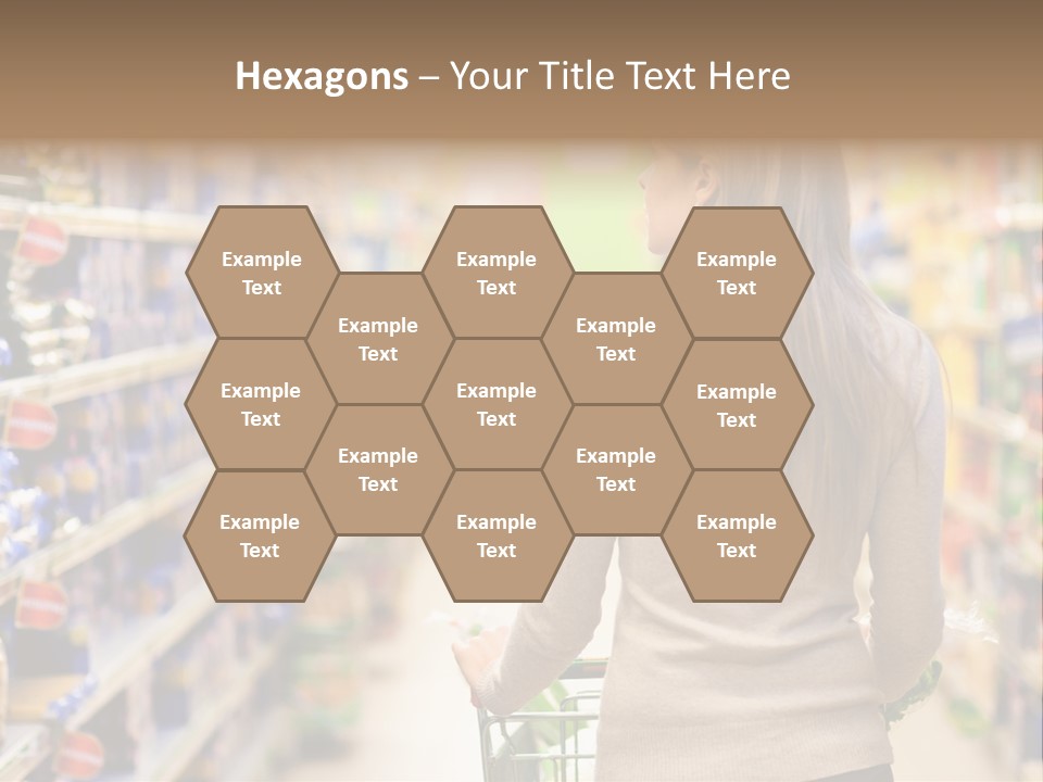 Delicatessen Gastronomy Purchase PowerPoint Template