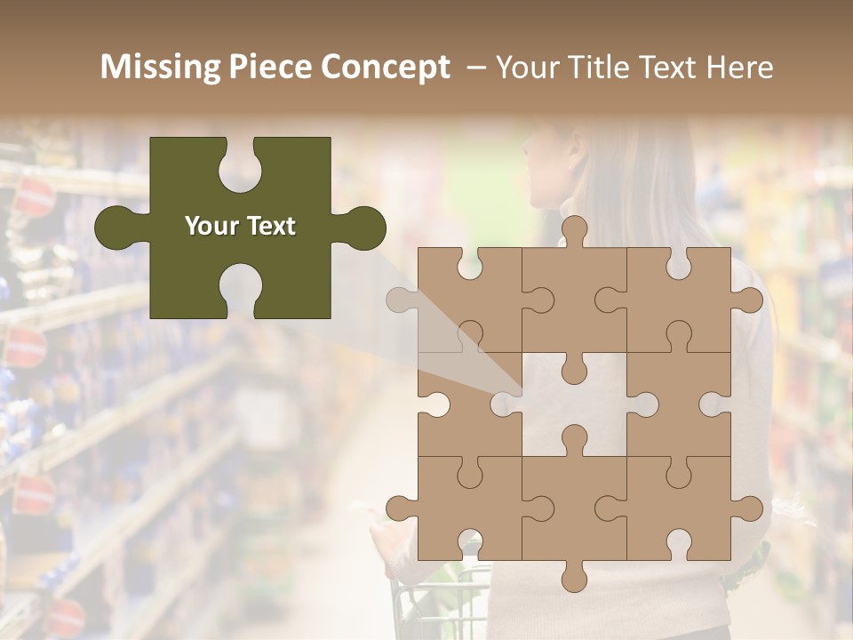 Delicatessen Gastronomy Purchase PowerPoint Template