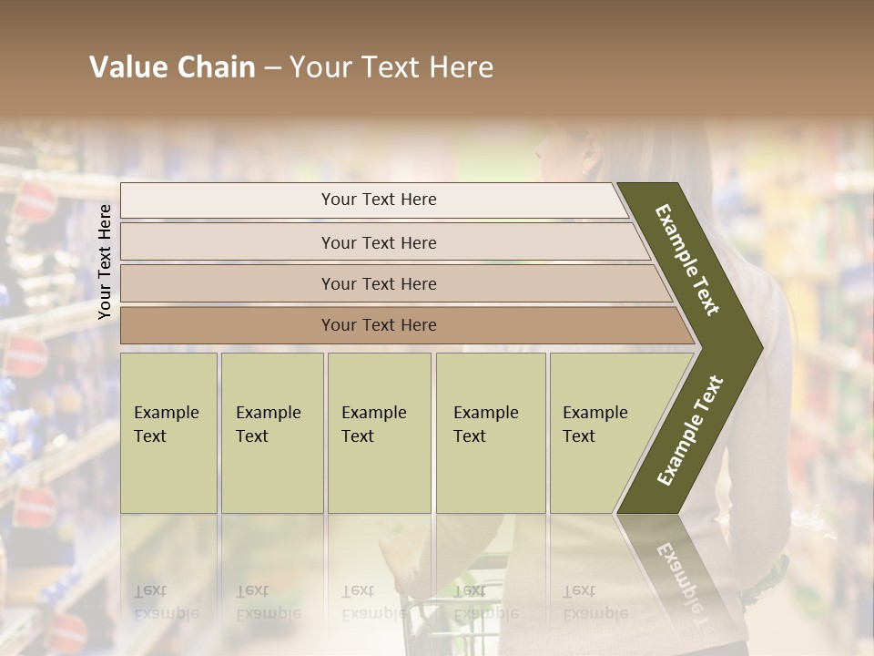 Delicatessen Gastronomy Purchase PowerPoint Template