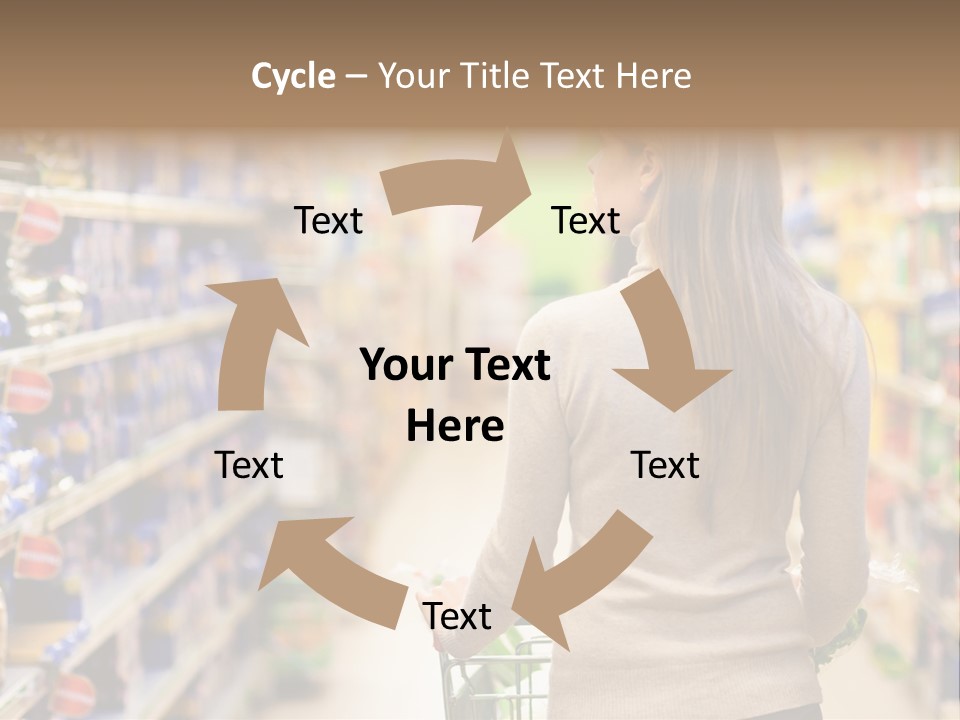 Delicatessen Gastronomy Purchase PowerPoint Template